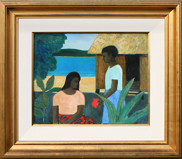 The Gift by Ray Crooke | Lethbridge Gallery